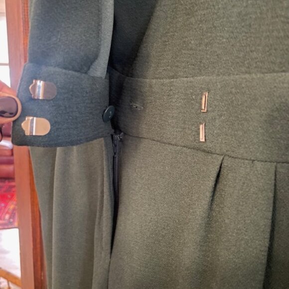 Comptoir Des Cotonniers Green Jumpsuit, Size Medium - Picture 5 of 9